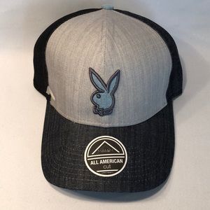 Playboy Denim Women’s Strapback Cap Hat